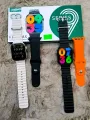 Keqiwear KW19 Max Smart Watch - 2.5D Curve Infinity Display with Double Strap Multifunctional Series 9 Smartwatch. 
