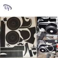 Engine Sticker Kit Matt Black 19 Pcs Sticker Kit Waterproof With Size Vinyl Cut Stickers For All 70cc Motorycles. 