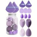Beauty egg puff set 14 sets of gas mat powder tools do not eat powder sponge makeup.