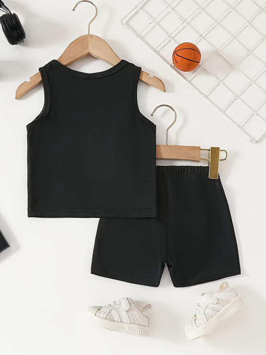 Black-Gold%20No.23%20Basketball%20Tank%20Set%20-%20Chicago%20Sporty%20Style%20Boys%E2%80%99%20Cool%20Basketball%20Summer%20Outfit%20-%20Image%202