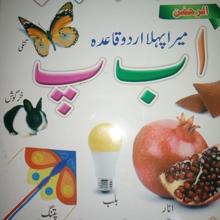 My first learning Urdu Alphabet (Urdu Qaidaa) premium quality| big size pictures