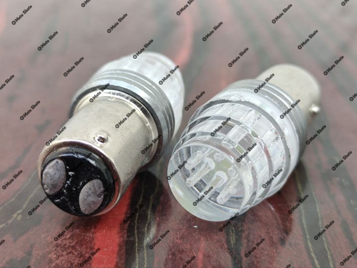 1-PC Motorcycle Dual Flash Multi Led Back Light Bulb For CD-70 / CG-125 All Bikes