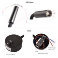 3W Wall Lamp Sconces Bedside Working Study Reading Book Wall Night Light Fixtures Gooesneck Adjust Spot LED White Black Silver. 
