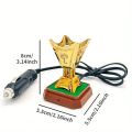 HOTTEST SALE Car Incense Burner Electronic Incense Burner Aroma Burner Incense Stove Electric Incense Holder Electric Censer Middle Eastern Incense Burner Home Decor Sandalwood Burner Arab Iron. 