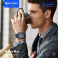 Haino Teko Germany H9 Pro Max Smart Watch AMOLED Display with 2 Pair Strap. 