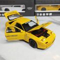 1:24 MAZDA RX7 alloy diecast model car lights sound. 