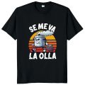 Se Me Va La Pinza T-shirt Fun Spanish Jokes Y2k Retro T-shirt Women's Soft Unisex Casual Top cute  graphic t shirts. 