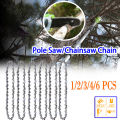 8 Inch Pole Saw Chain 3/8" LP Pitch, .050" (1.3 mm) Gauge for 8" (20cm) Bar, 33DL Chainsaw Chain for Wood Cutter Replacement. 