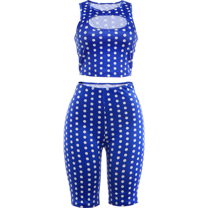 Kliou%20Polka%20Dot%20Print%202%20Piece%20Set%20Woman%20o-Neck%20Hollwo%20Design%20Crop%20Tops+Skinny%20Peach%20Hip%20Shorts%20Hot%20Girls%20%20Fashion%20Outfits%20-%20Image%207