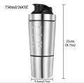 Under Armour Steel Gym Shaker with Storage Container for Protein Powder | Double Walled Insulation | BPA Free | Leak Proof (750 ML-Silver). 