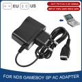 NEW 5.2V Home Wall Travel Charger AC Adapter For Nintend DS NDS GBA SP Gameboy Advance SP Power Supply Charging Cable EU US Plug. 