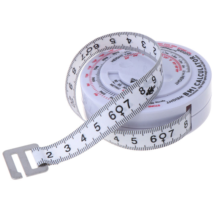 Bmi Ruler Scale 1.5m Soft Tape Measure Double Scale Body Sewing Flexible Ruler For BMI ...