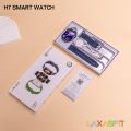 LaxasFit H7 Smartwatch – AMOLED HD Display ⌚ Bluetooth Calling 📞 Health & Fitness Tracker 🔋 Wireless Charging.
