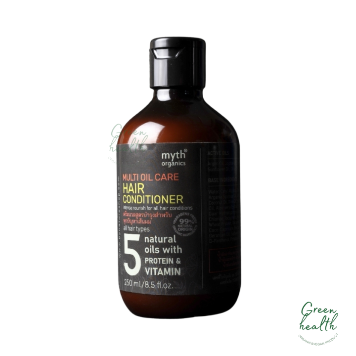 Myth 5 multi oil care conditioner 250 ml. From 5 types of oil, moisturize, restore damaged hair.