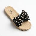Stylish Women’s Flat Sandals – Soft Sole Polka Dot Design.