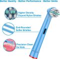 4/8/16 Pcs Kids Toothbrush Replacement Heads ​for Oral B Electric Toothbrush Replaced Brush Heads Soft Bristles for Children. 