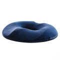 1 Piece Donut-Shaped Memory Foam Seat Cushion - Soft, Breathable, Design for Daily Sitting, Office, Home, Car Use. 