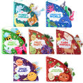 Soft Baby Cloth Book Teaches Colors Interactive Learning Toy for Infants.