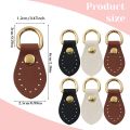6Pcs Purse Strap Mount Hook for Handbag Sew on Leather Buckle Bag Side D-Ring Clips Replacement Clasp for DIY Bag Shoulder. 