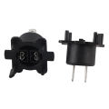 Pair Tail Lamp Bulb Holder Headlight Adapter H7 Sockets G14H51 Fit for Mazda RX‑8/MX‑5/CX‑7. 