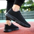 Men's Sport Shoes Mesh Breathable Sneakers, Summer, Shock Absorption, Ultralight, Royal Blue / Navy Blue , Running Shoes, Youth Training Shoes (Gym , exercise, office Casual and other use)Low Price. 
