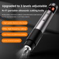 Ultrasonic Cutter 40KHz Accurate Portable 3 Levels 3D Printing Model Handheld Craft Cutting Tool Plastic PCB Electric Trimming. 