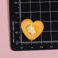12-Pack Toast Bread Food Series Resin Shoe Charms - Miniature Food Decor for Sandals, Beach Bags & DIY Crafts. 