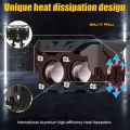 Dual Lens Dual Color Fog Lights (1 Pair). 