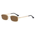 New Small Square Sunglasses With Fashionable Metal Frames For Driving Car Sunglasses1008.
