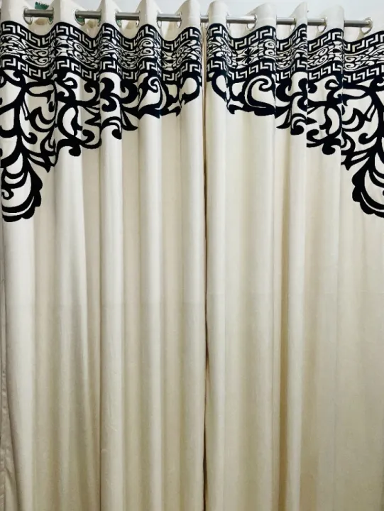 Velvet%20Curtain%20Laser%20Print%202%20Pcs%20%E2%80%93%20Premium%20Malai%20Velvet%20Heavy%20Parda%20for%20Bedroom%20&%20Living%20Room%20%7C%20Elegant%20Eyelet%20Design%20Window%20Curtain%20-%20Image%202