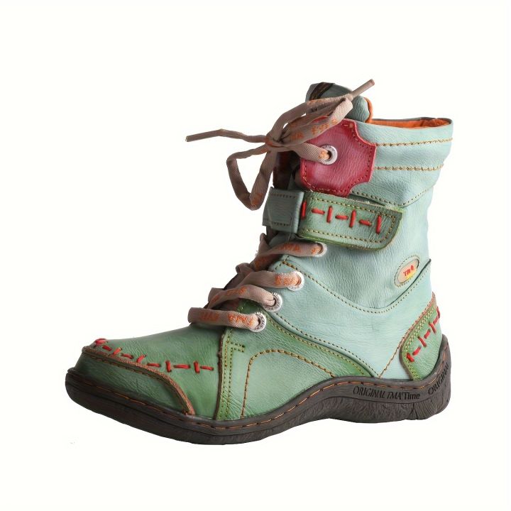 Women's%20Comfortable%20Winter%20Short%20Boots%20-%20Insulated%20Lining,%20Comfortable%20Strapped%20Hiking%20Boots%20-%20Image%207