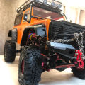 Plastic Wide Fender Flares Set for 1/10 RC Crawler RC4WD  Gelande II Defender D90 D110 Body. 