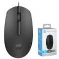 HP-M10 Wired USB Mouse with 3 Buttons High Definition 1000DPI Optical Tracking and Ambidextrous Design.