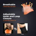 1 Pair Orange Sleeves Arm Protection for Cut Proof and Heat Resistant Welding,Gardening Work.