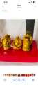Prosperity Golden Laughing Buddha Figurines For Wealth And Success-Set of 6 PCs. 