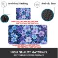 Beautiful Flowers overlock Mouse Pad Game Console Pad Desk accessories Computer Laptop Pad Keyboard Mouse Pad office Pad. 