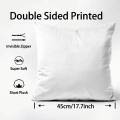 Thomas The Train Square Pillow Case Anti-dustmite Pillowcase Invisible zipper silky short plush Sofa cushion cover.