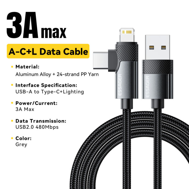 Essager%20PD%202%20in%201%20USB%20A%20Cable%2090%20Degree%20Angle%20Type%20C/Lightning%20Fast%20Charging%20Cable%20For%20iPhone%2016%2015%2014Pro%20Max%20iPad%20%20%20-%20Image%207