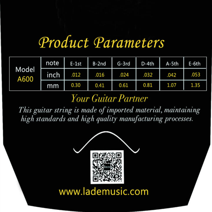 IRIN%20A600%20Acoustic%20Folk%20Guitar%20Strings%20Replacement%20Parts%20Silver-Plated%20Copper%20Alloy%20Wound%20Strings%20Musical%20Instrument%20Accessories%20-%20Image%202