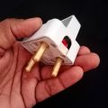 30A 3 Pin Male Power Plug Top (Shoe) Porcelain Base High Quality. 