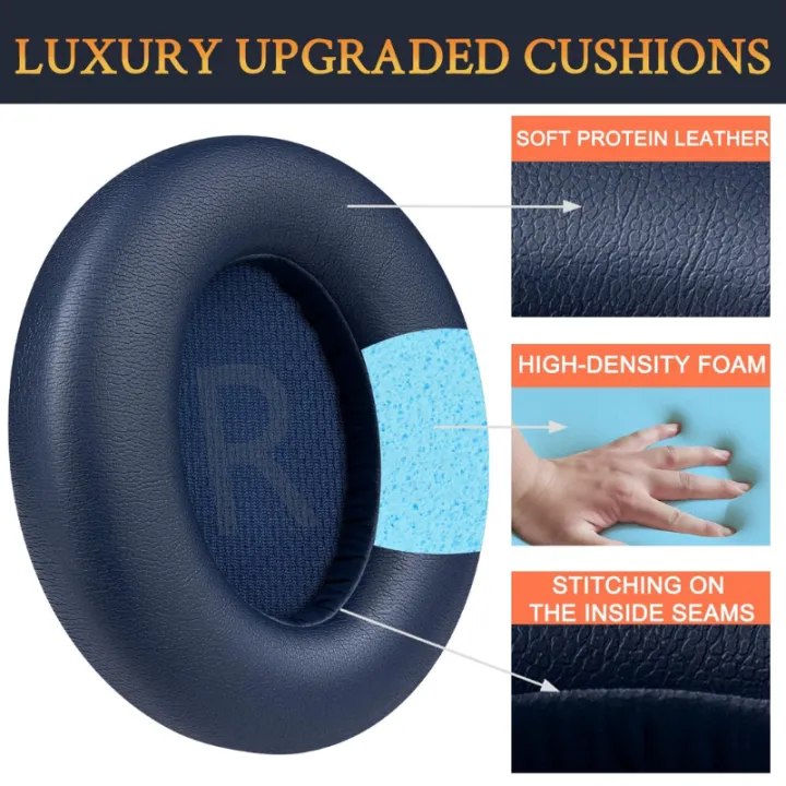 1%20Pair%20Original%20Replacement%20Ear%20Pads%20Cushions%20For%20Anker%20Soundcore%20Life%20Q45%20BT%20Anker%20Space%20Q45%20Headset%20Earpads%20Foam%20Cover%20-%20Image%205