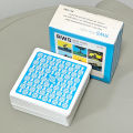 RWS Wide Angle Tarot, 78 Pcs Cards + 2 Specials Frame Cards 7*7cm Printed on 350GSM Double-embossed Cardstock. 