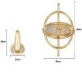 Angular Dynamic Balance Fingertip Gyroscope Stress Relief Toys Creative Metal Anti Gravity Gyroscope Physics Experiment.