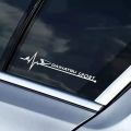 Mira Side Door Sticker for Car 2 Piece in Black Color.. 