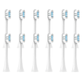 For MIJIA T301 T302 Replacement Toothbrush Heads Sonic Electric Vacuum DuPon Toothbrush Soft Bristle Brush Heads 4/8/12PCS. 