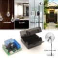 433 Mhz Universal Gate Remote Control Switch DC 12V 10A Relay Receiver Mini Module Remote Control for Gate LED Garage Door.