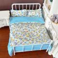 1/12 Dollhouse Miniature Bed Four Piece Bed Set Bed Sheet Quilt Pillow Quilt Cover Bedding Set Doll Bedroom Decoration Toy. 