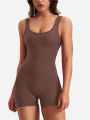 2024 Summer New Women's Yoga One Piece One Piece Vest Sleeveless One Piece Sports Shorts Fitness Sports One Piece. 