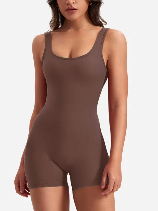 2024%20Summer%20New%20Women's%20Yoga%20One%20Piece%20One%20Piece%20Vest%20Sleeveless%20One%20Piece%20Sports%20Shorts%20Fitness%20Sports%20One%20Piece%20-%20Image%202
