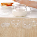 350ml with Infuser and Lid for Home Office Heat Resistant Glass Tea Cup Loose Leaf Tea Strainer Coffee Filter Drinkware. 